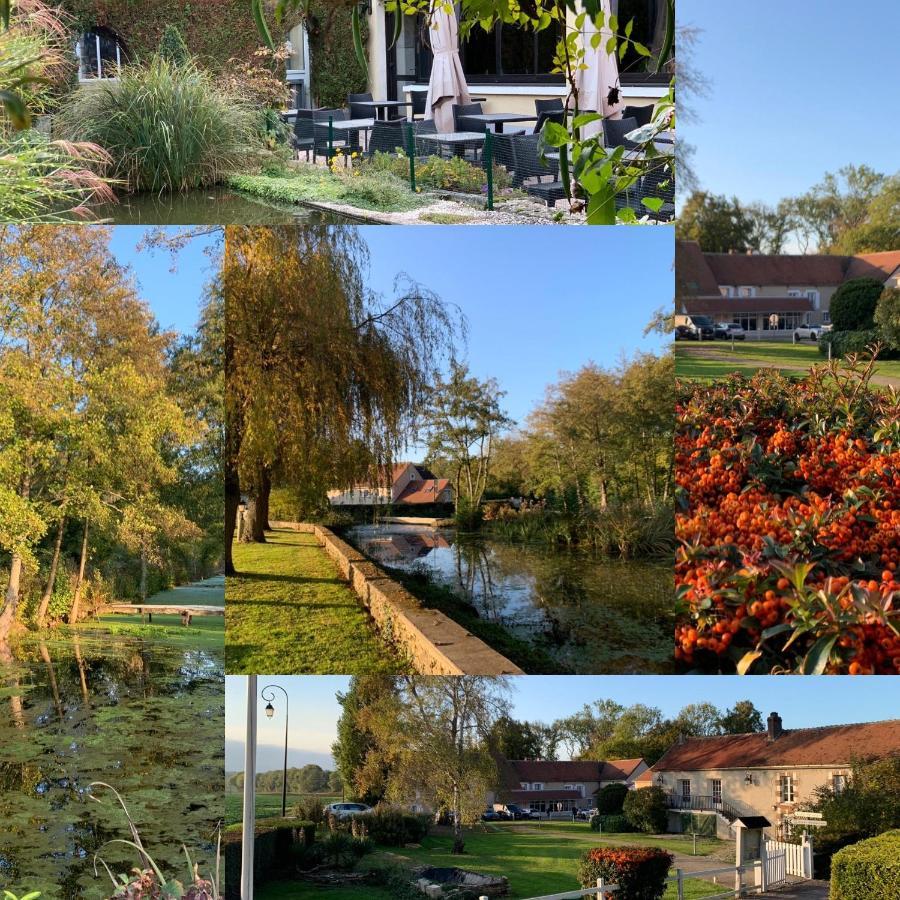 Logis Hotel Restaurant Le Moulin De La Coudre Venoy Esterno foto